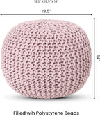 Round Pouf Ottoman