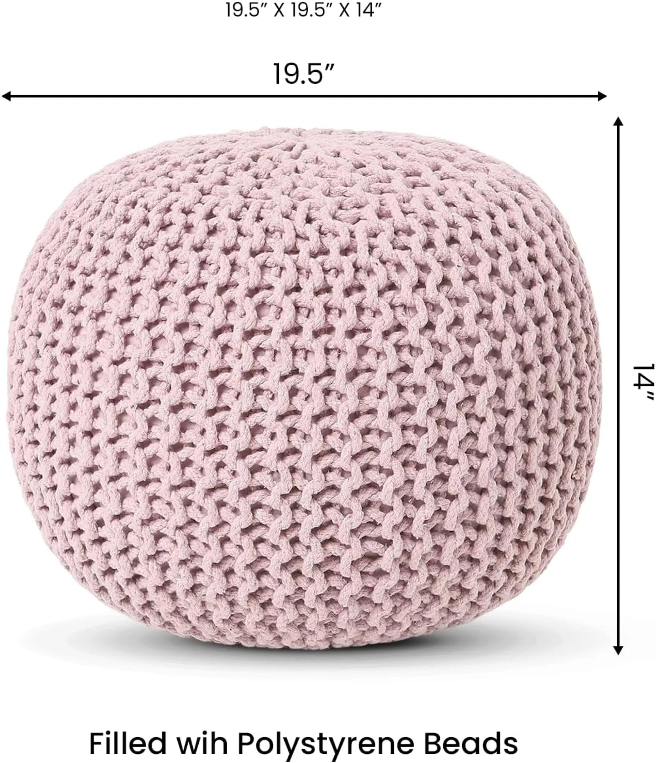 Round Pouf Ottoman