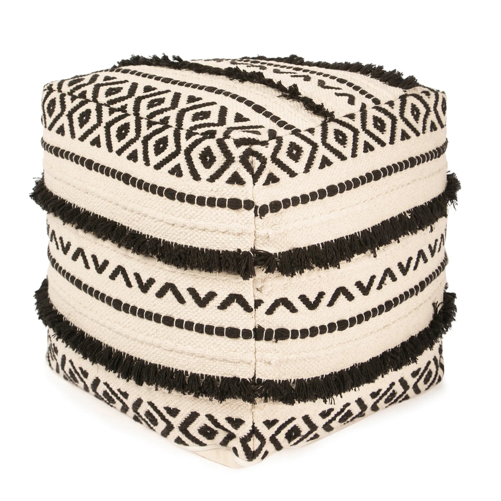 Tufted Pouf Ottoman