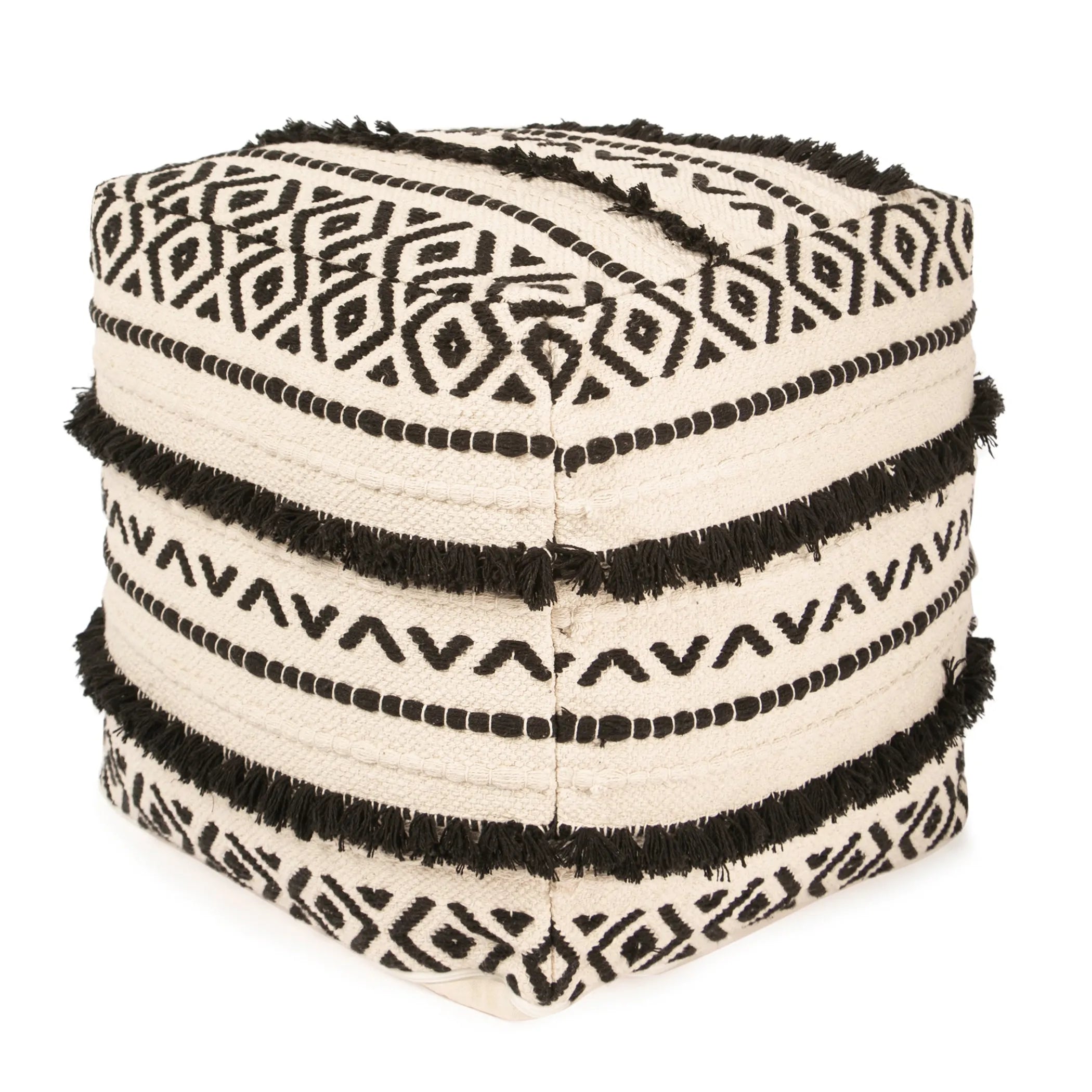 Tufted Pouf Ottoman