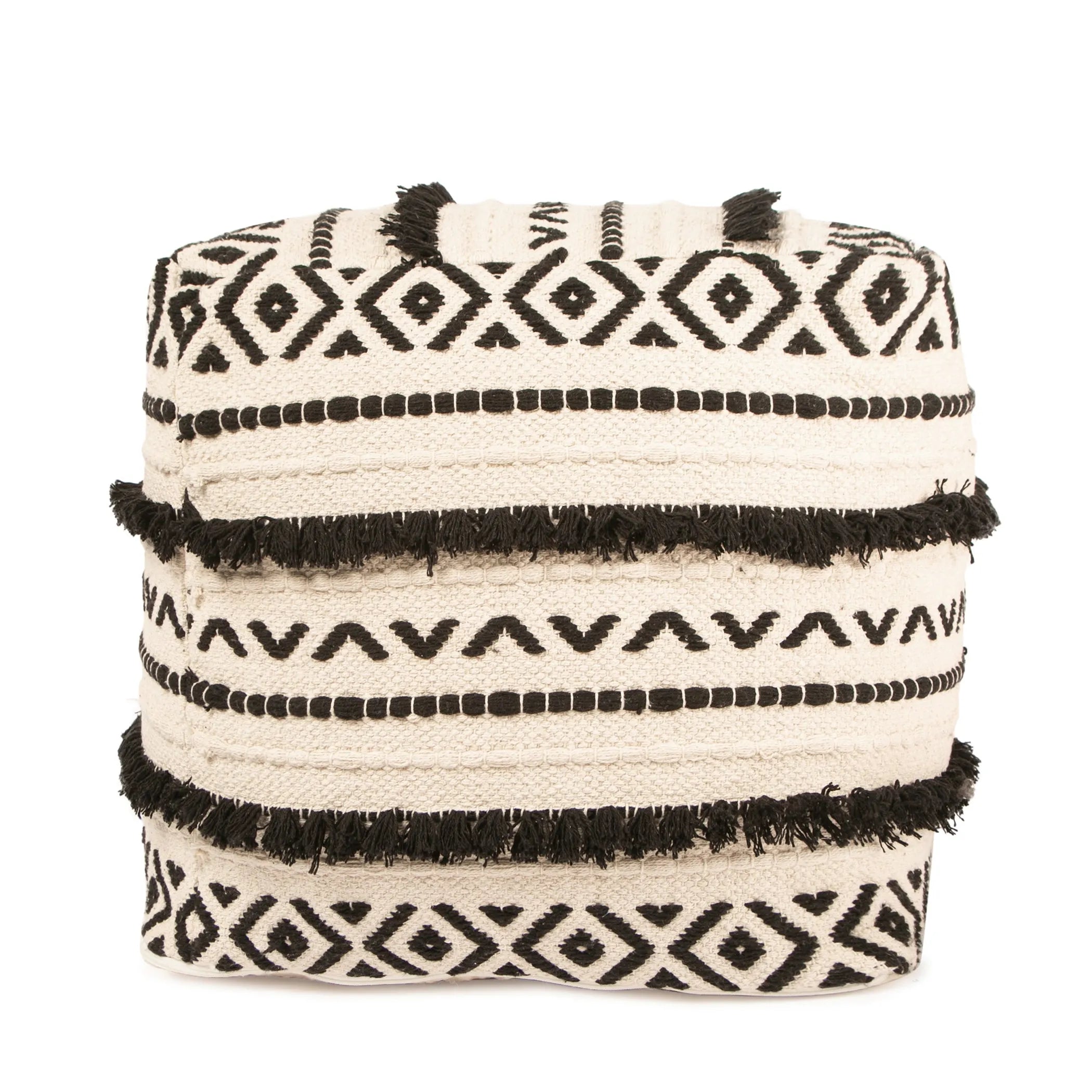 Tufted Pouf Ottoman