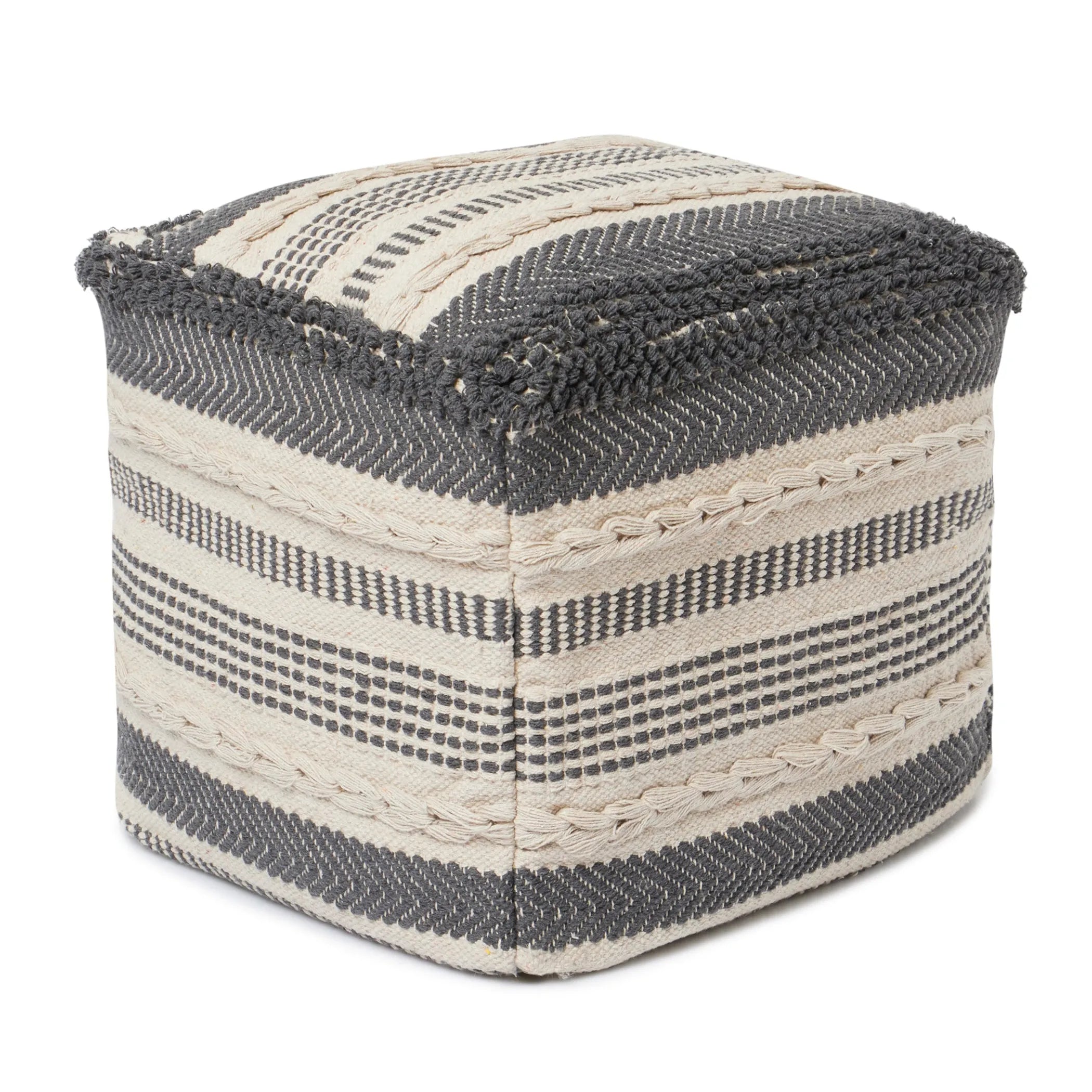 Tufted Pouf Ottoman