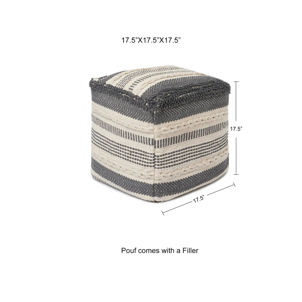Tufted Pouf Ottoman