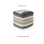 Tufted Pouf Ottoman