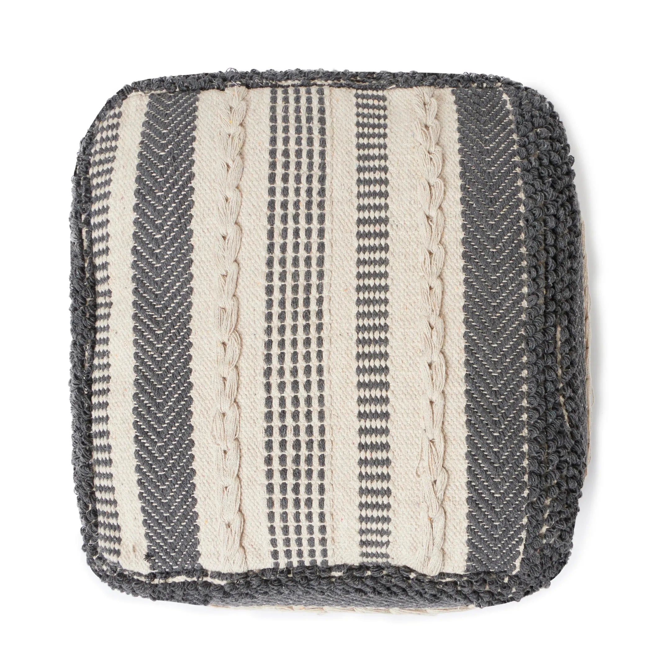 Tufted Pouf Ottoman