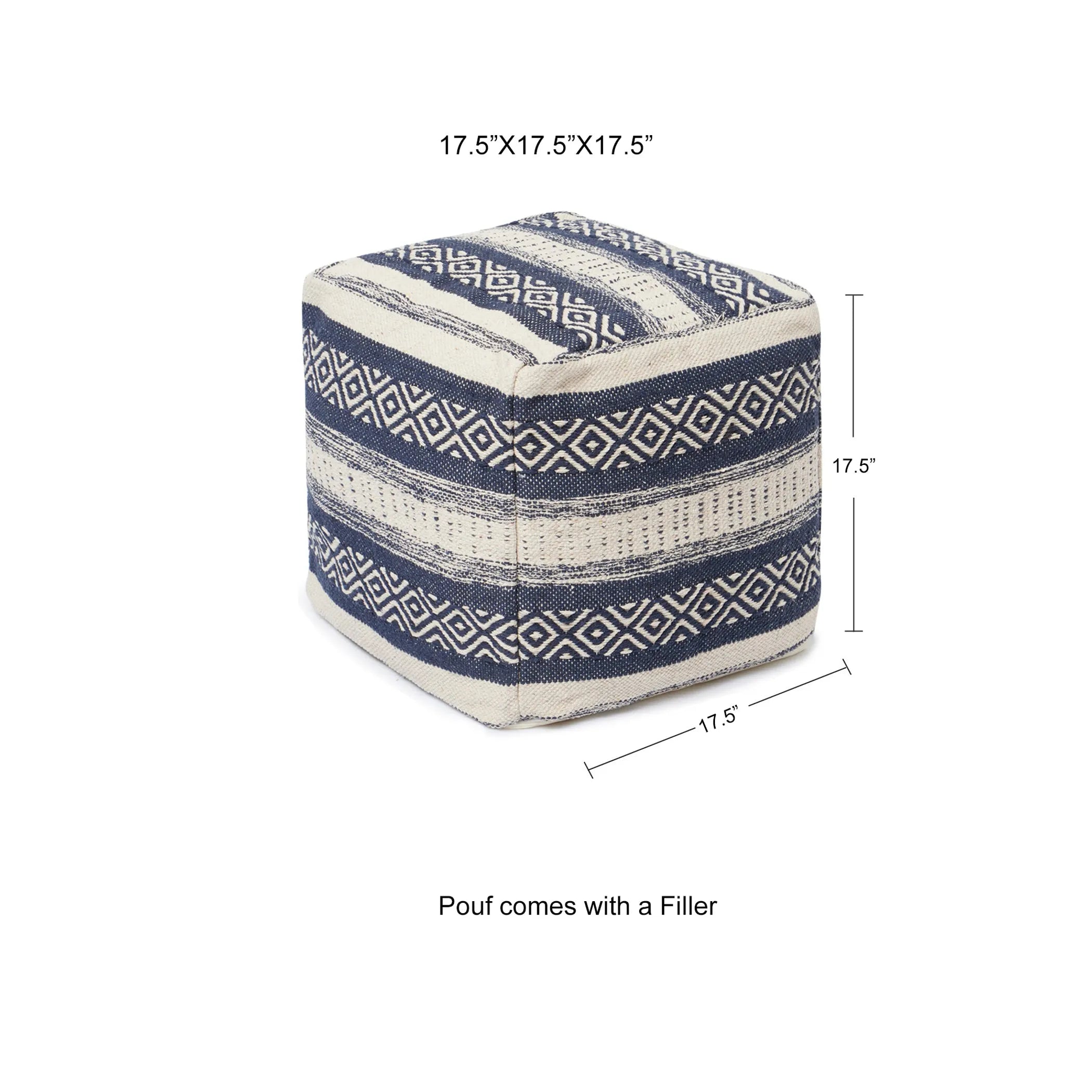 Tufted Pouf Ottoman