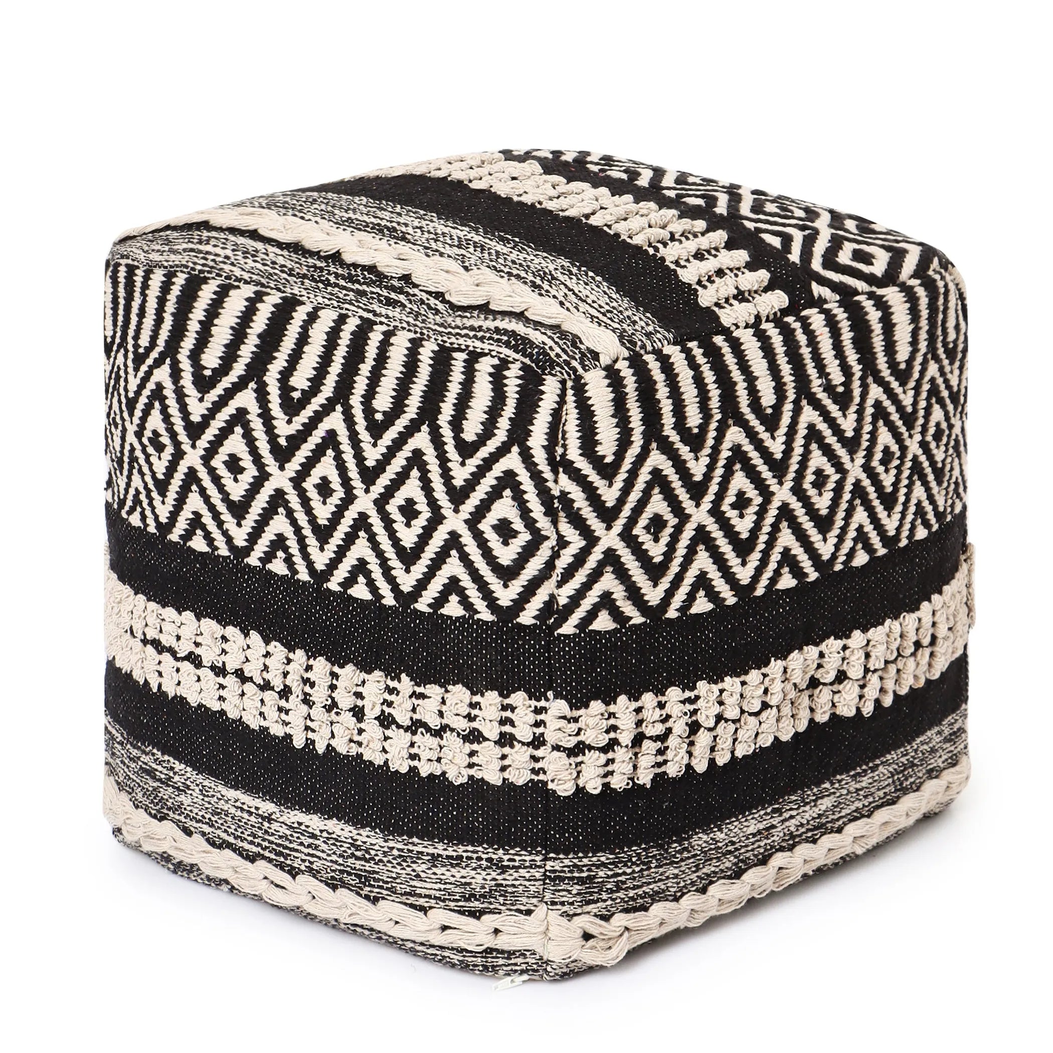 Tufted Pouf Ottoman