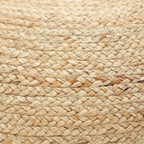 Jute Circular Jute Pouf Ottoman