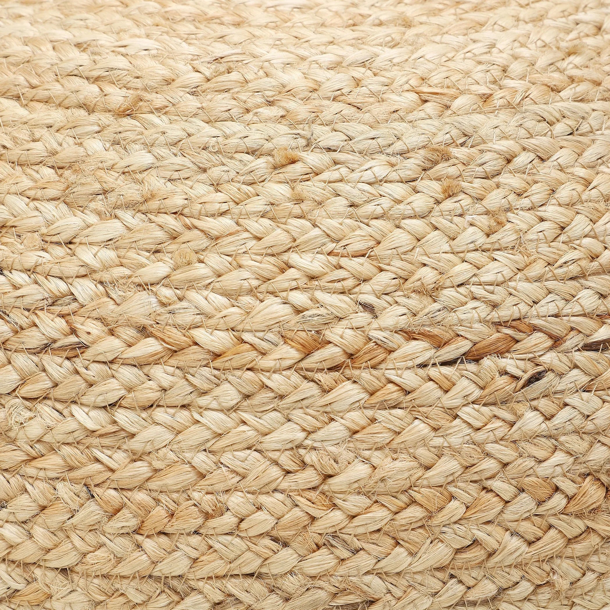 Jute Circular Jute Pouf Ottoman