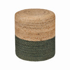 Cylindrical Pouf Foot Stool Ottoman