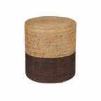 Cylindrical Pouf Foot Stool Ottoman