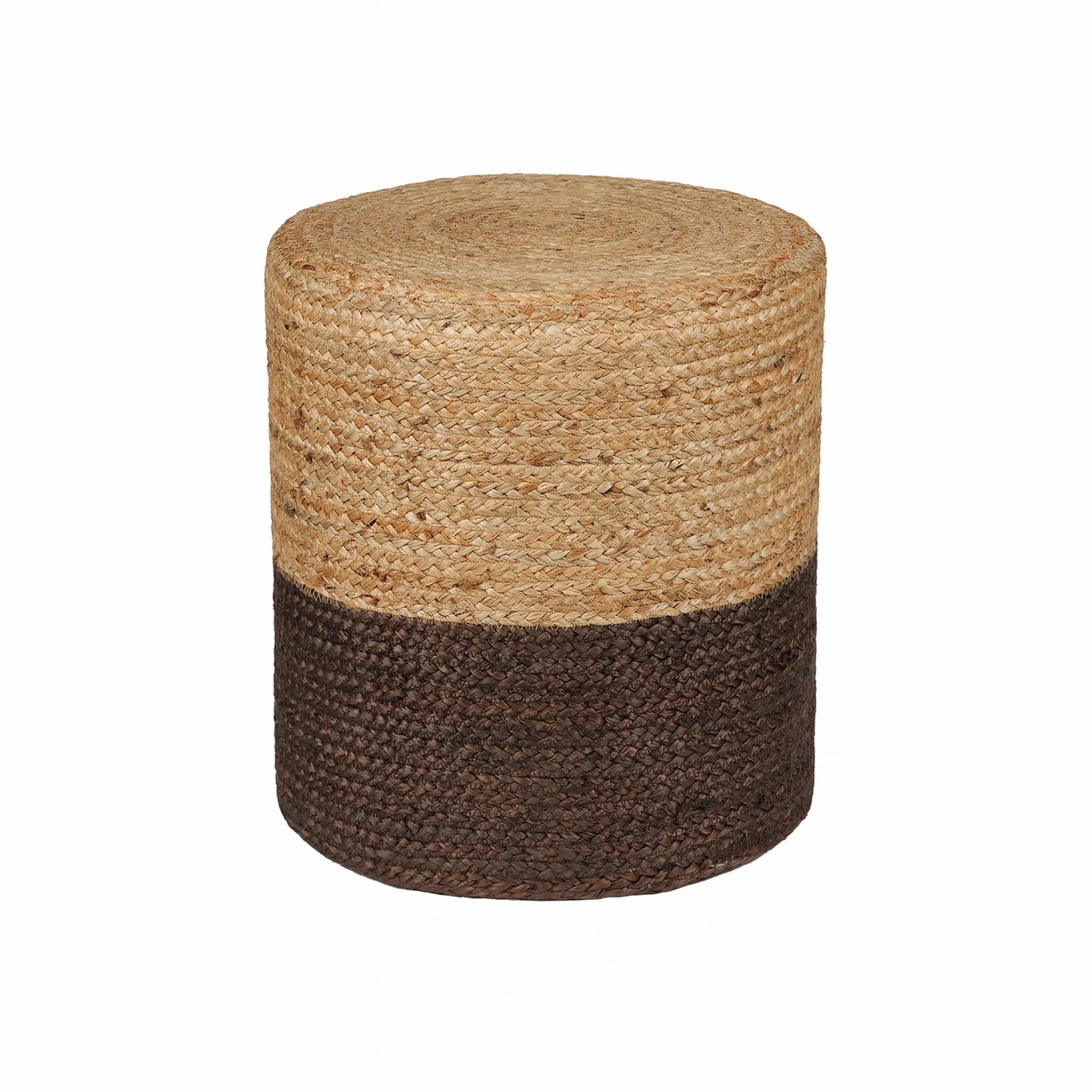 Cylindrical Pouf Foot Stool Ottoman