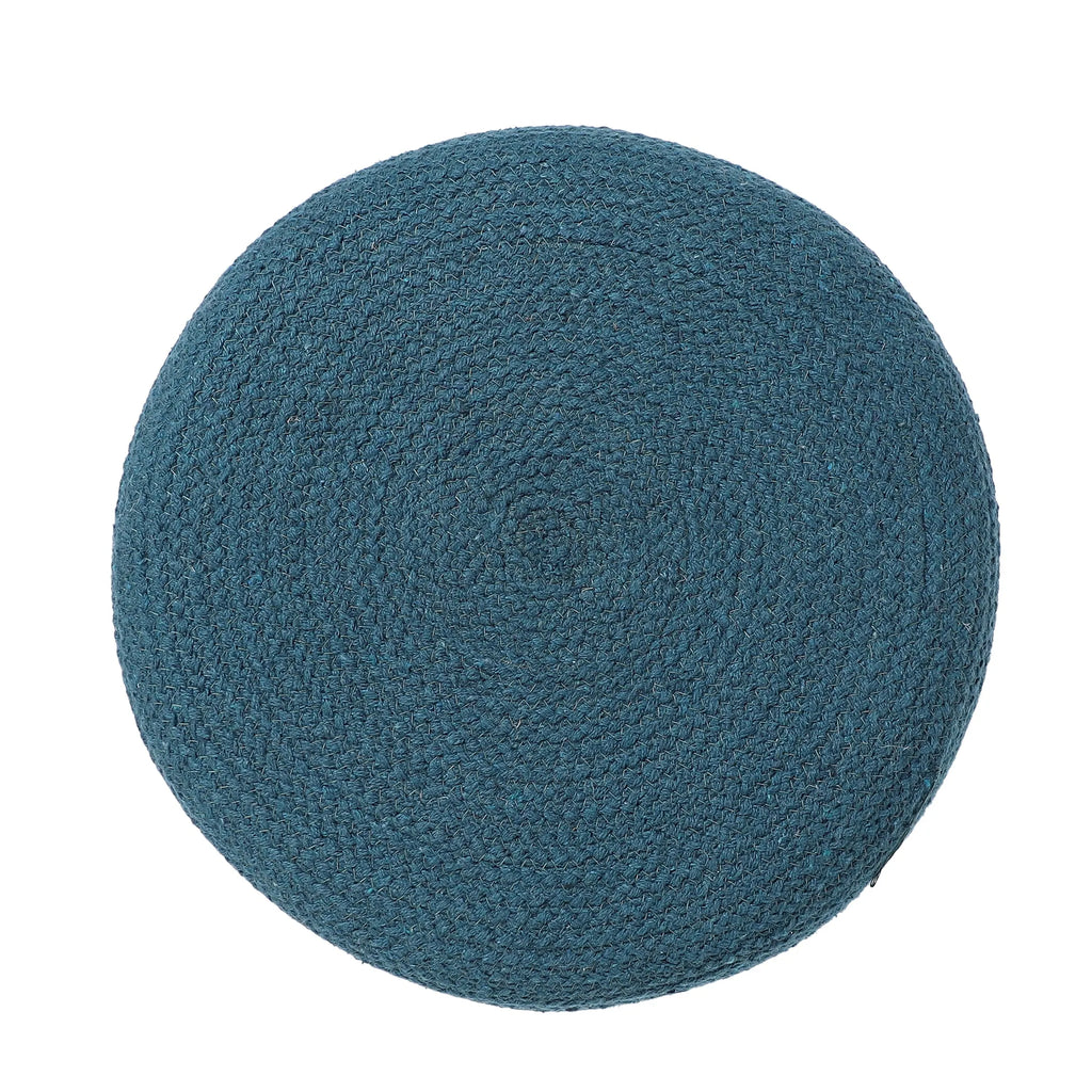Cylindrical Pouf Foot Stool Ottoman