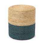 Cylindrical Pouf Foot Stool Ottoman