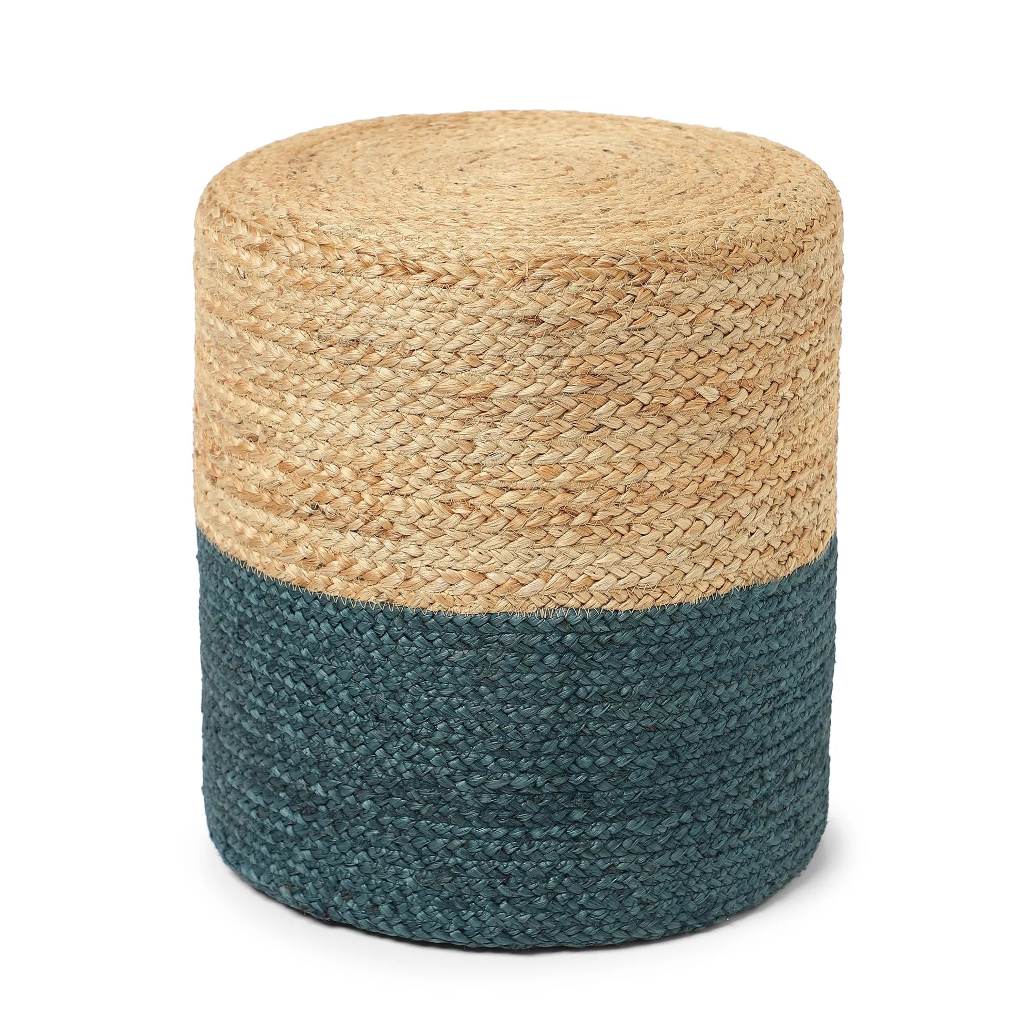 Cylindrical Pouf Foot Stool Ottoman