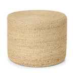 Cylindrical Pouf Foot Stool Ottoman