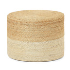 Cylindrical Pouf Foot Stool Ottoman