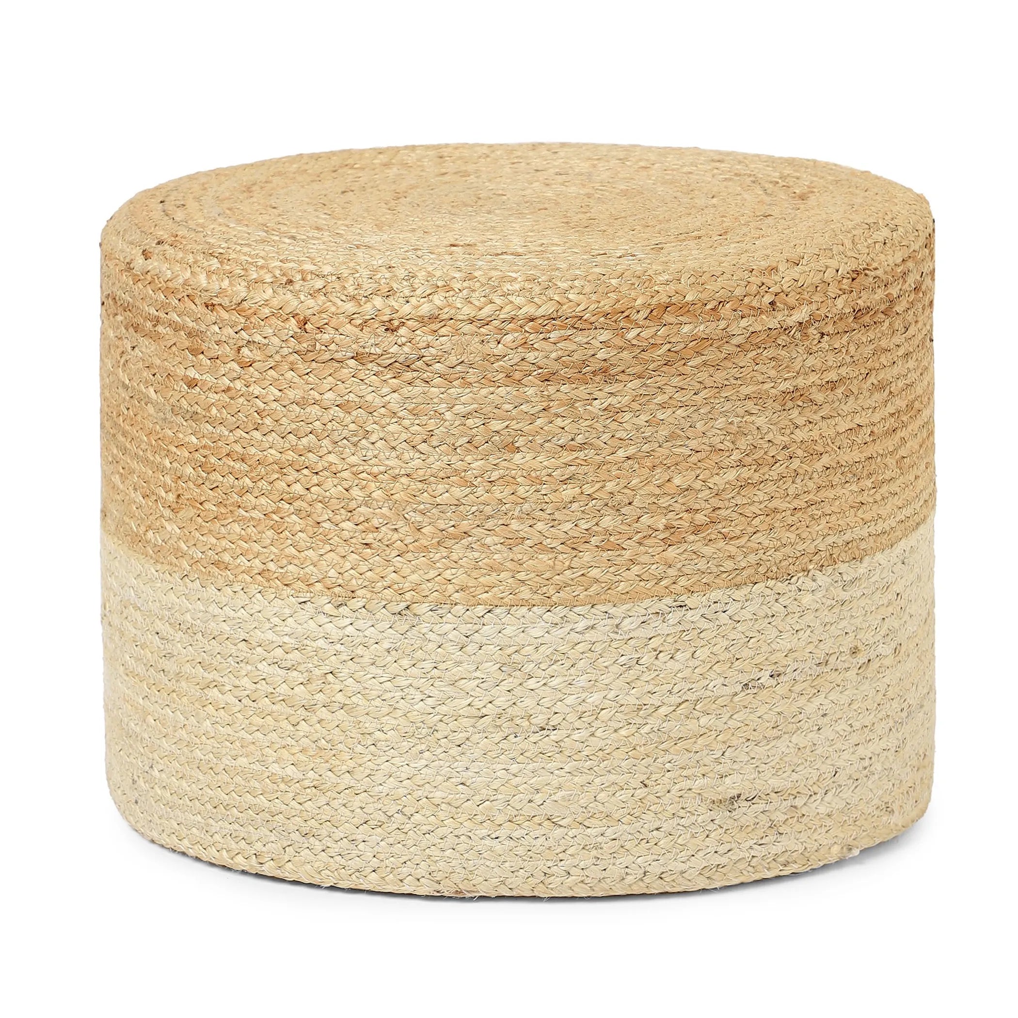 Cylindrical Pouf Foot Stool Ottoman