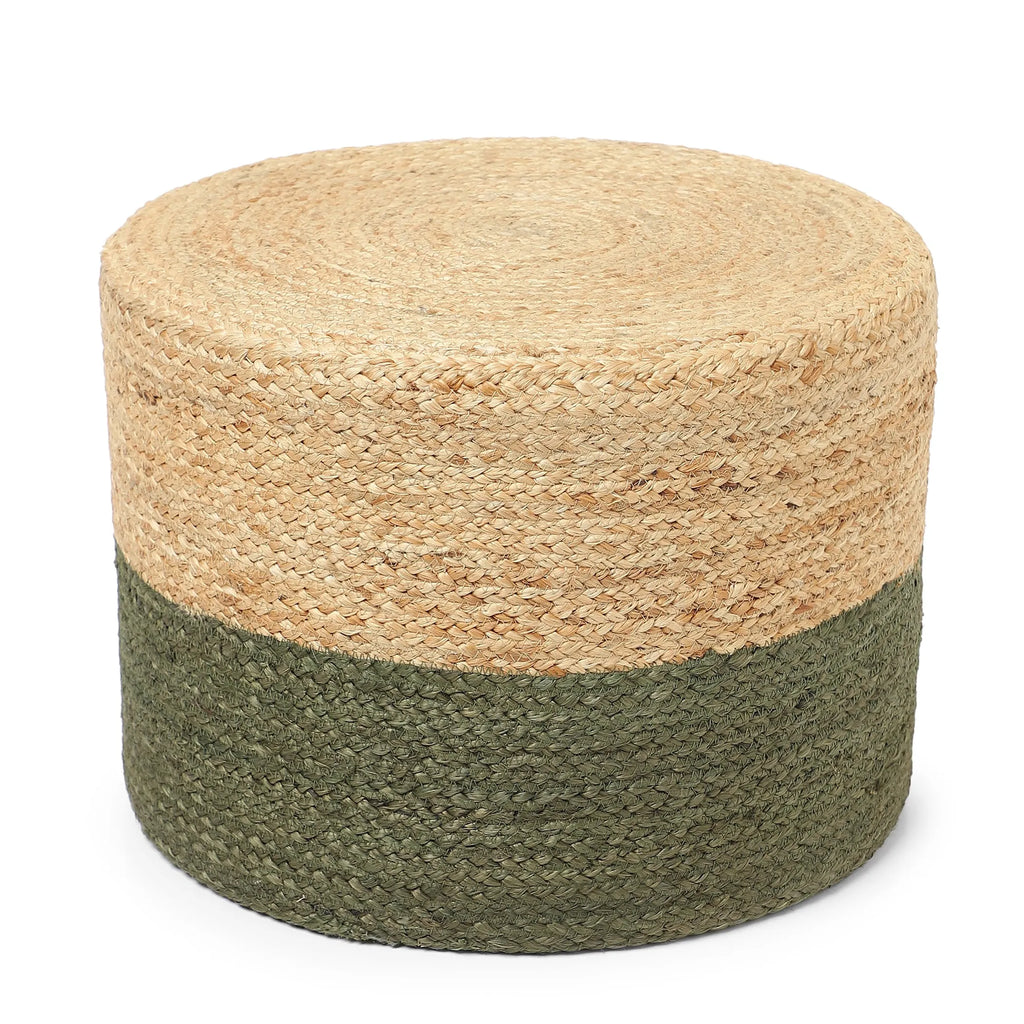 Cylindrical Pouf Foot Stool Ottoman