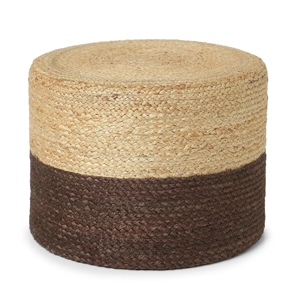 Cylindrical Pouf Foot Stool Ottoman