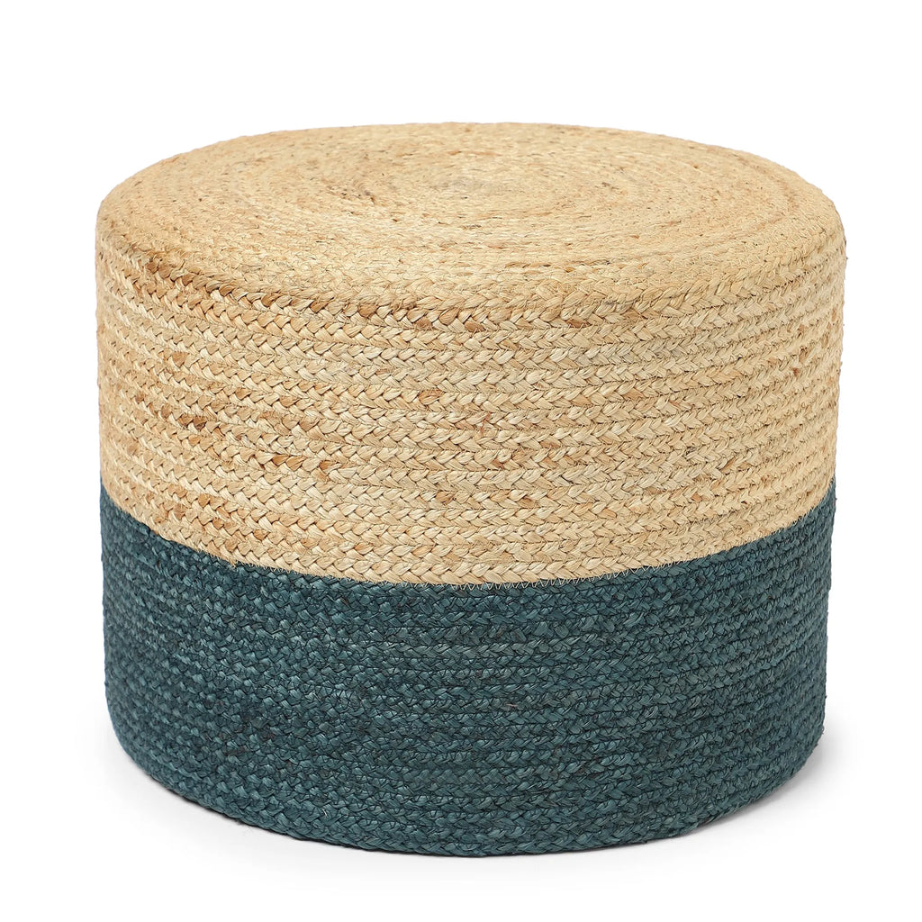 Cylindrical Pouf Foot Stool Ottoman
