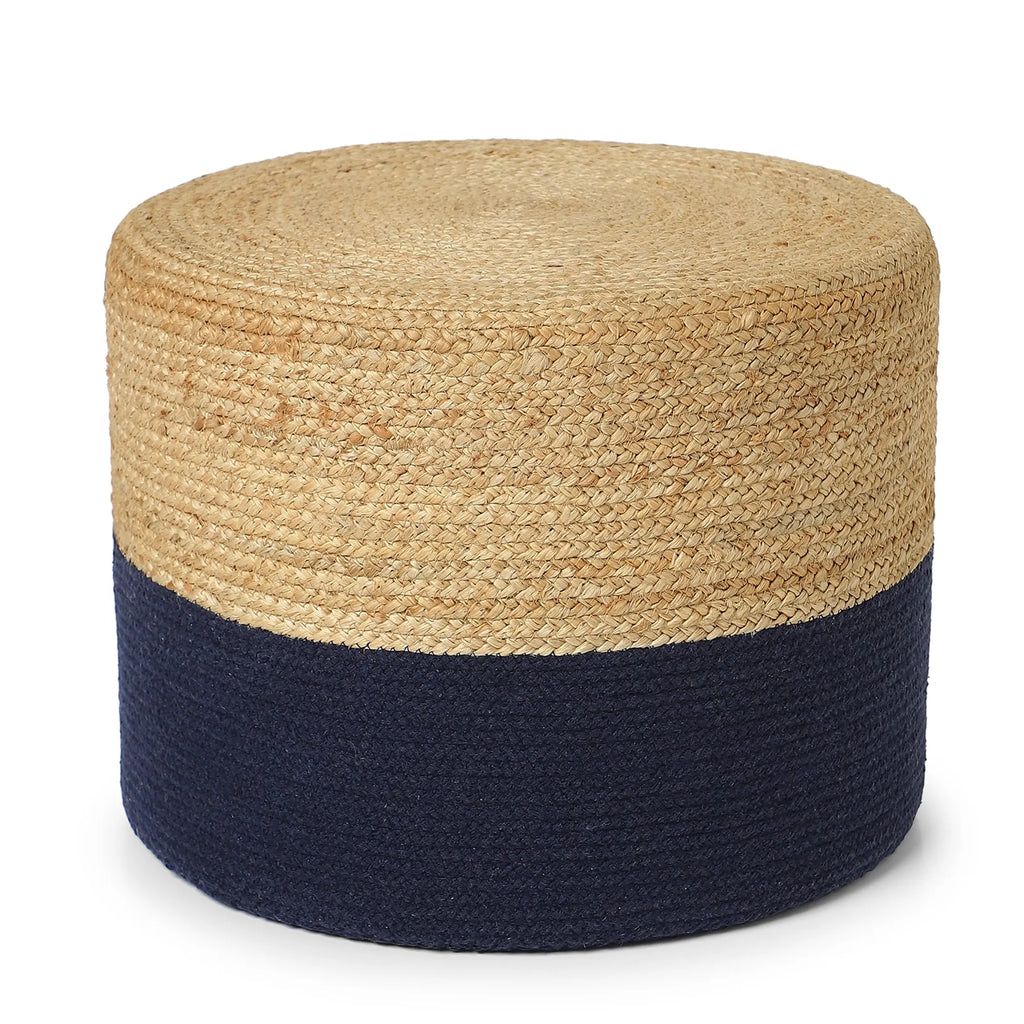 Cylindrical Pouf Foot Stool Ottoman