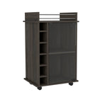 Riverside 2 Piece Living Room Set, Bar Cart + Coffee Table