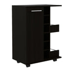 Irvine 2 Piece Living Room Set, Bar Cart + Coffee Table
