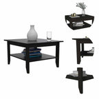 Essential Coffee Table, One Shelf, Four Legs