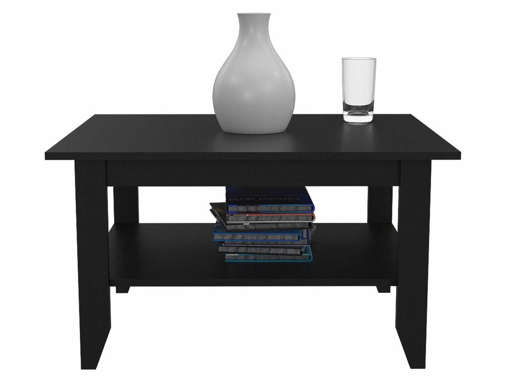 Essential Coffee Table, One Shelf, Four Legs