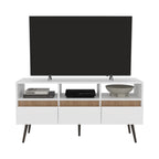 Aranjuez 47" Wide Tv Stand with Three Drawers, Three Open Shelves