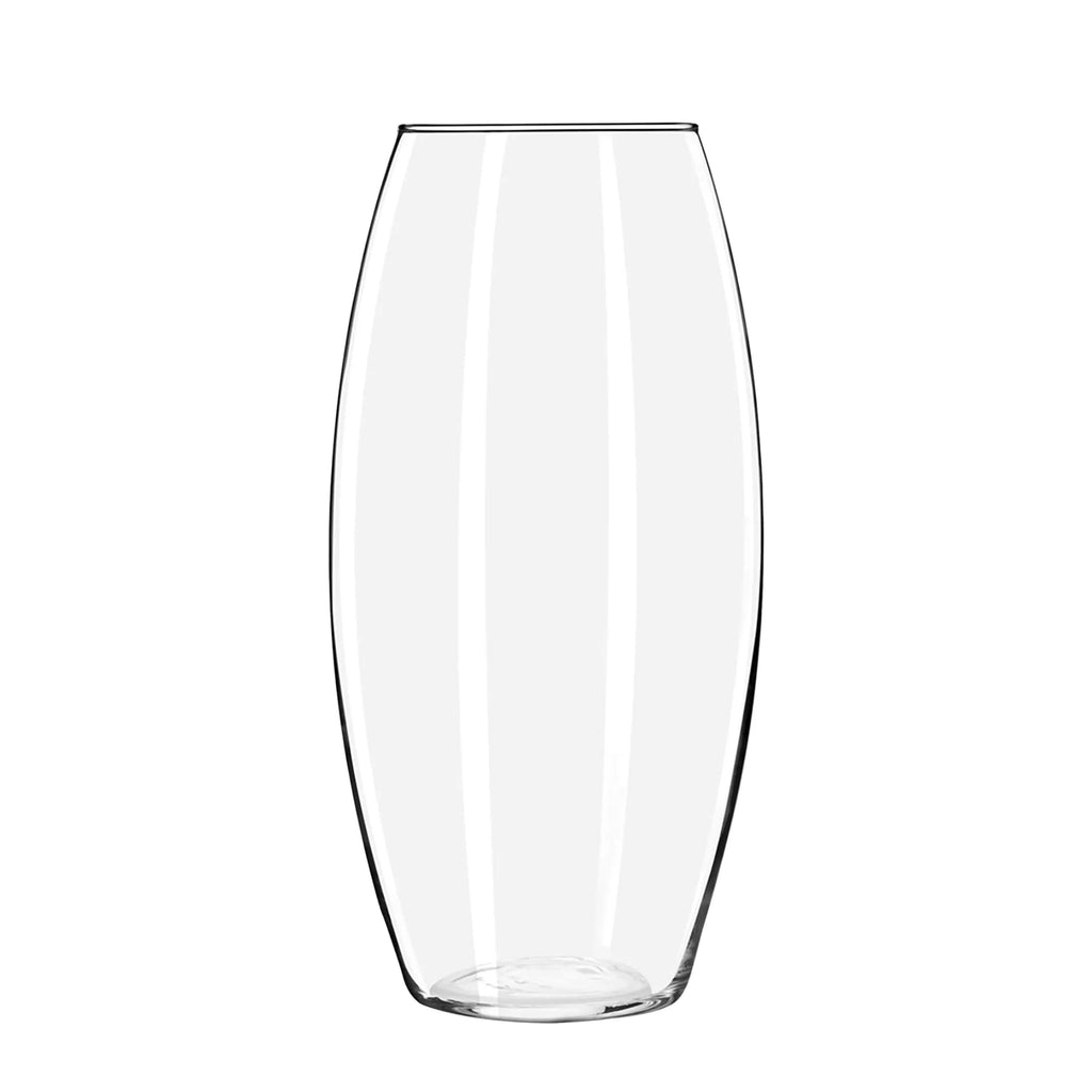 VERRE Clear Glass 10" Bullet Vase