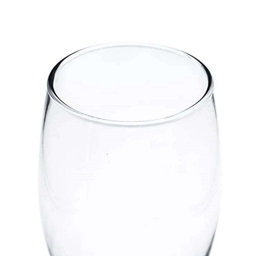 VERRE Clear Glass 10" Bullet Vase