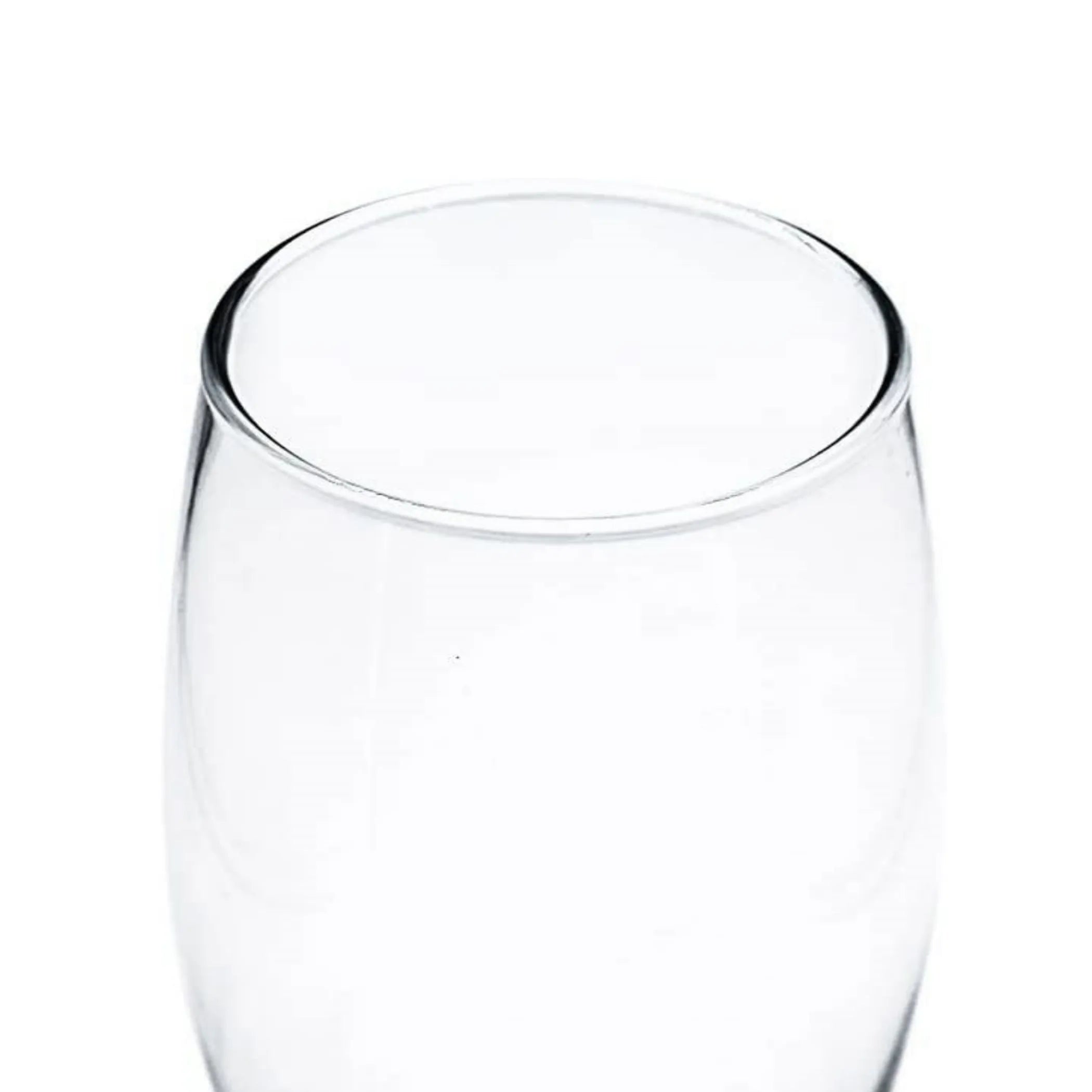 VERRE Clear Glass 10" Bullet Vase