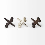 Set Of Three Iron Jack Sculptures