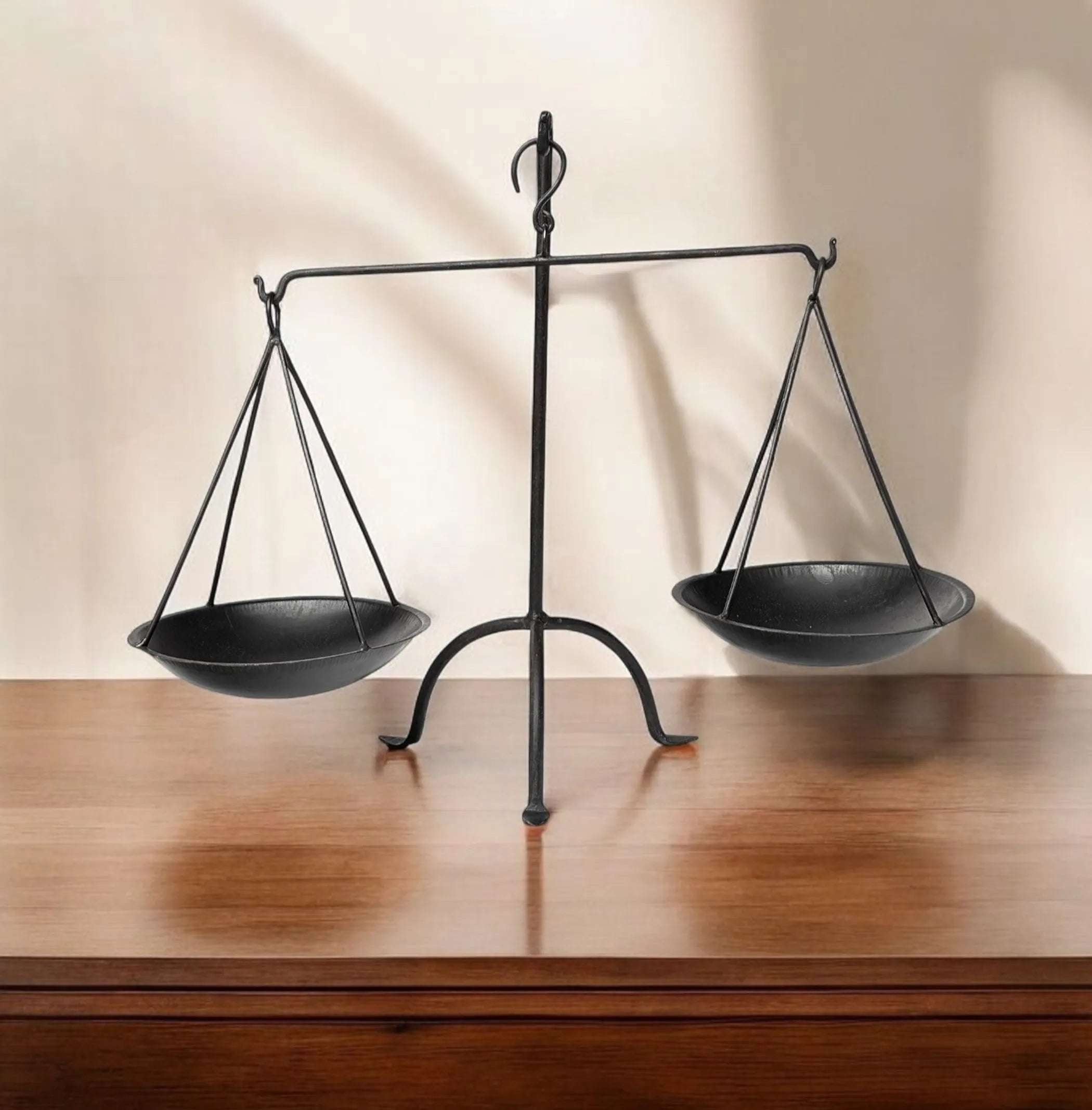 Libra Dark Metal Vintage Decorative Scale