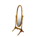 Oval Framed