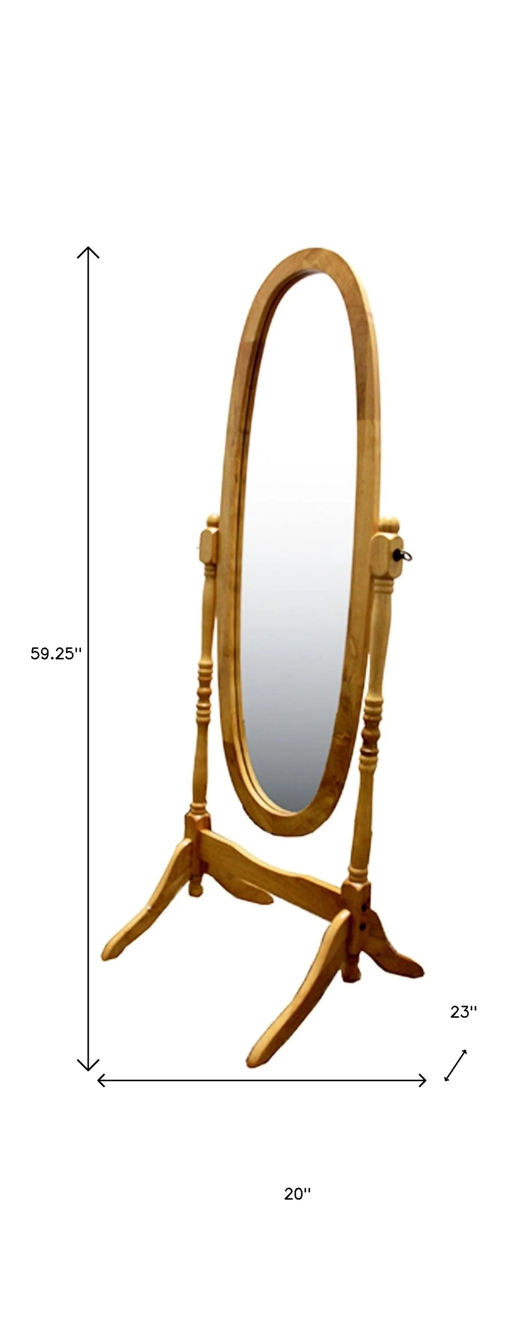 Oval Framed
