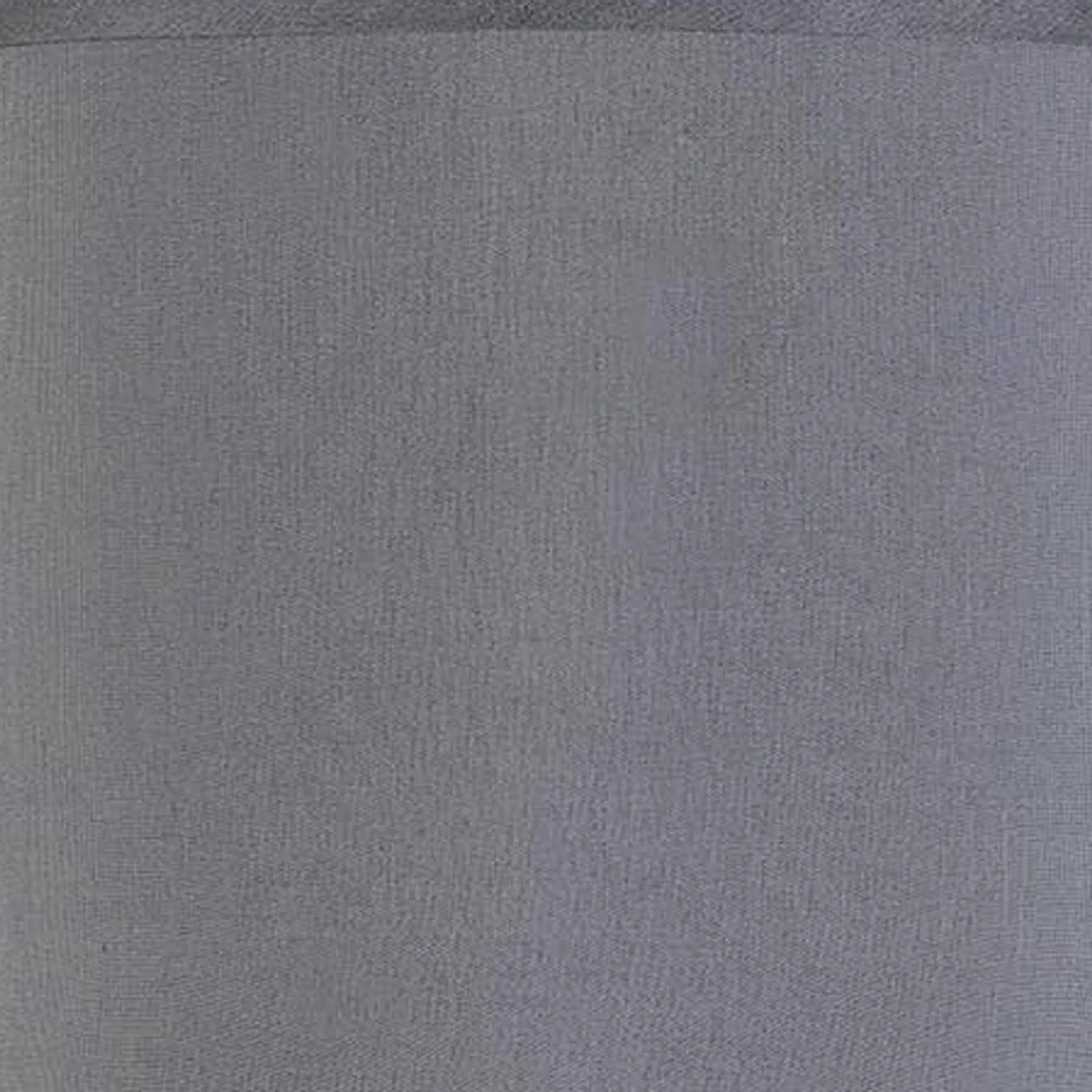 25" Nickel Metal Round Table Lamp With Gray Cone Shade