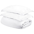 White Queen Cotton Blend 400 Thread Count Washable Duvet Cover Set