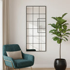 Metal Framed Full Length Mirror