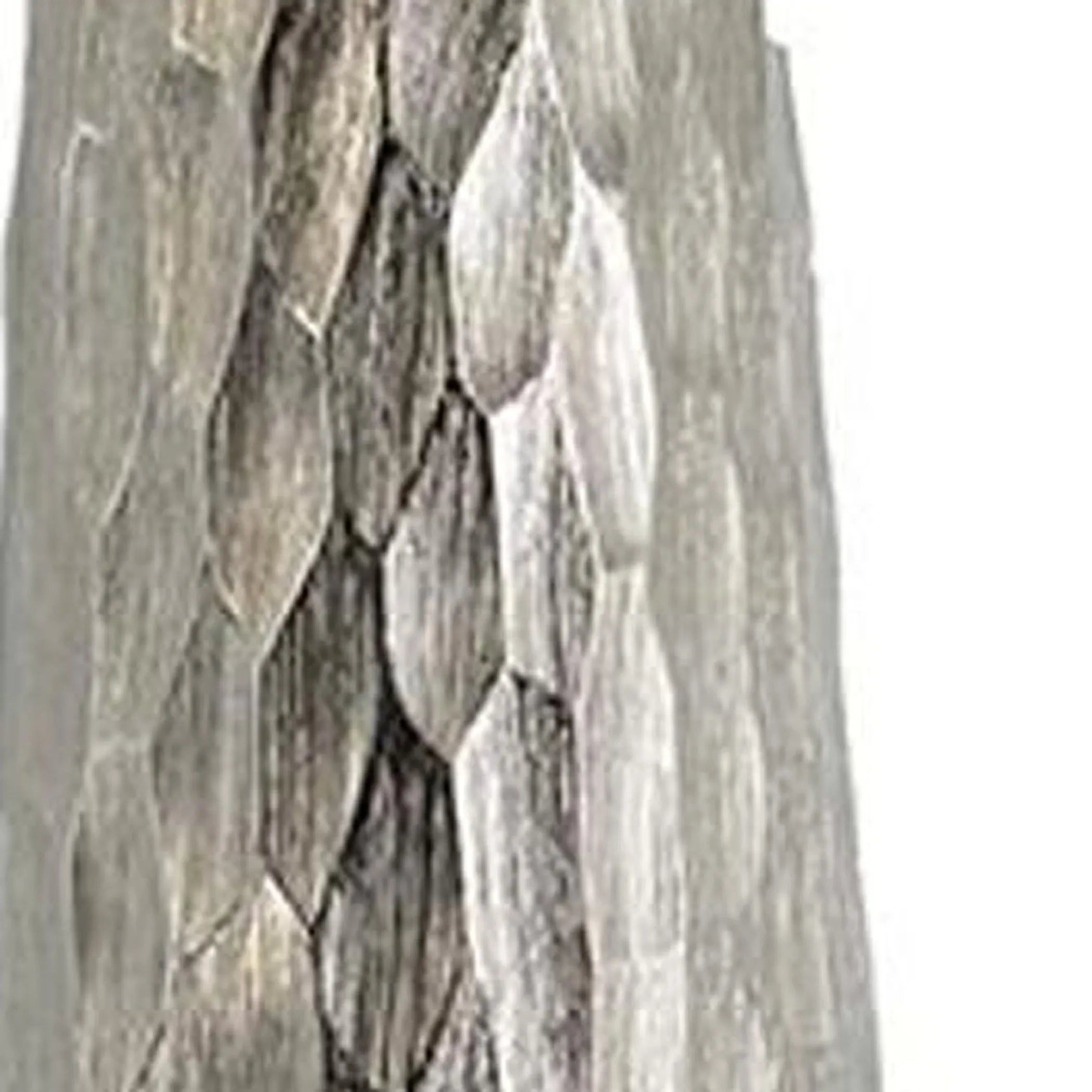 Cast Aluminum Carved Geometric Table Vase