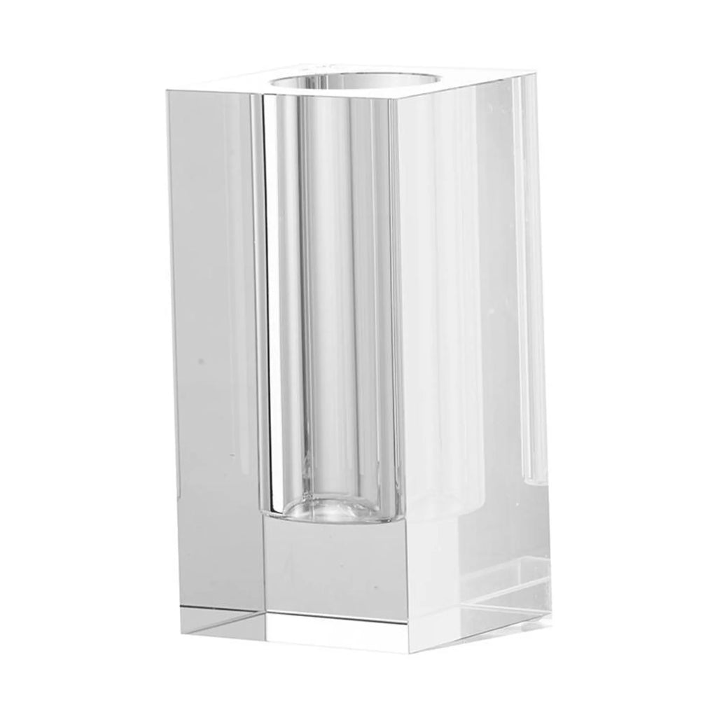 Square Glass Table Vase