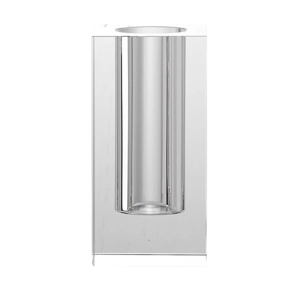 Square Glass Table Vase