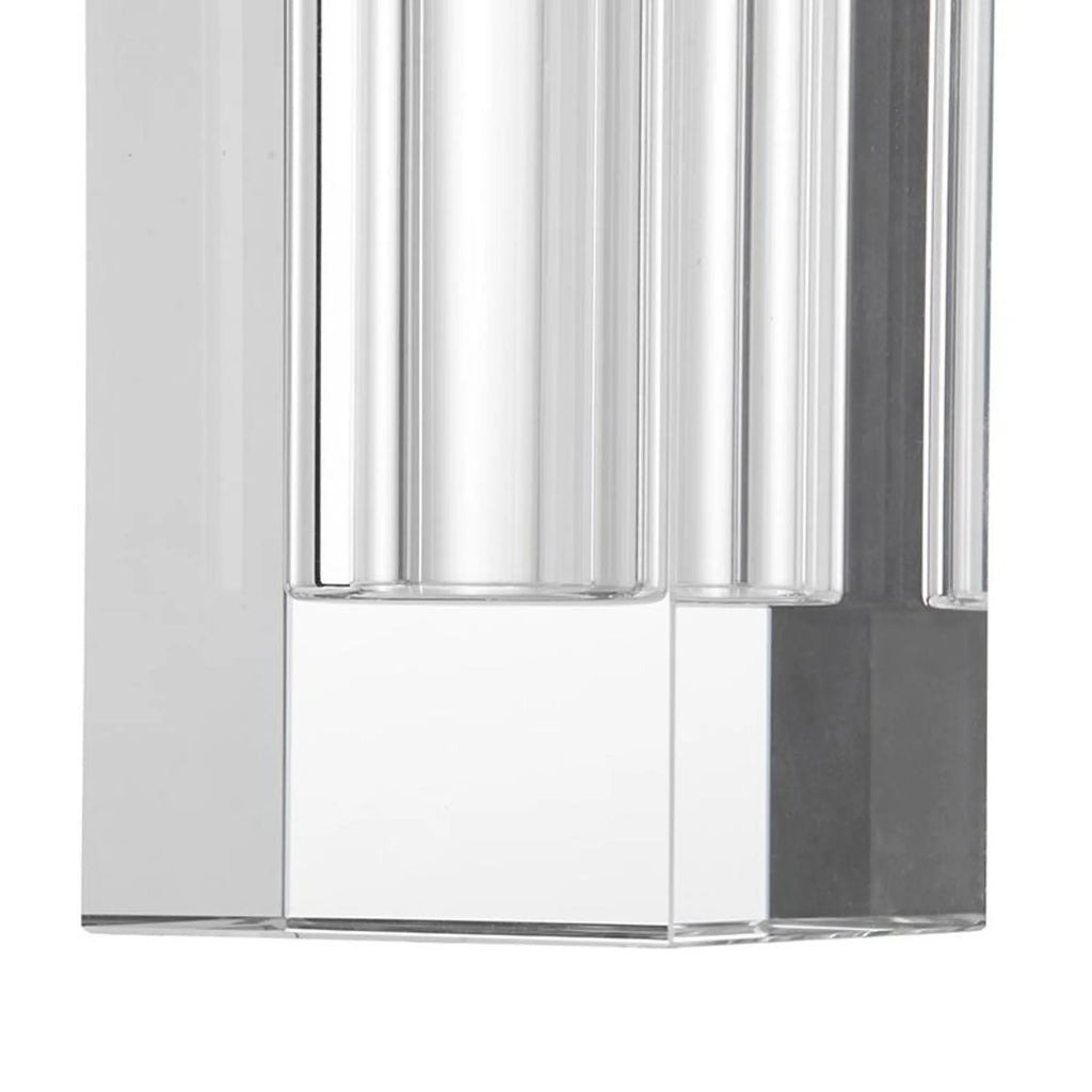 Square Glass Table Vase
