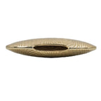 Aluminum Oval Disc Table Vase