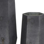 Hexagonal Glass Table Vases