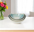 Set of Three Ceramic Decorative Bowl