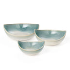 Set of Three Ceramic Decorative Bowl