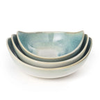 Set of Three Ceramic Decorative Bowl